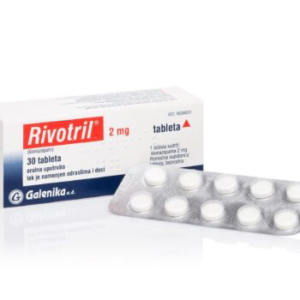 Clonazapam Rivotril 2mg